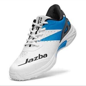 Jazba White and Blue Athletic Shoes